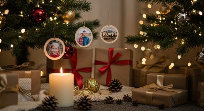 personalized christmas ornaments with photo