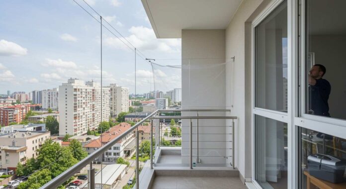 invisible grill for balcony