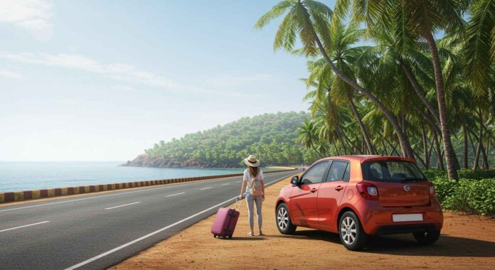 self car rental in goa