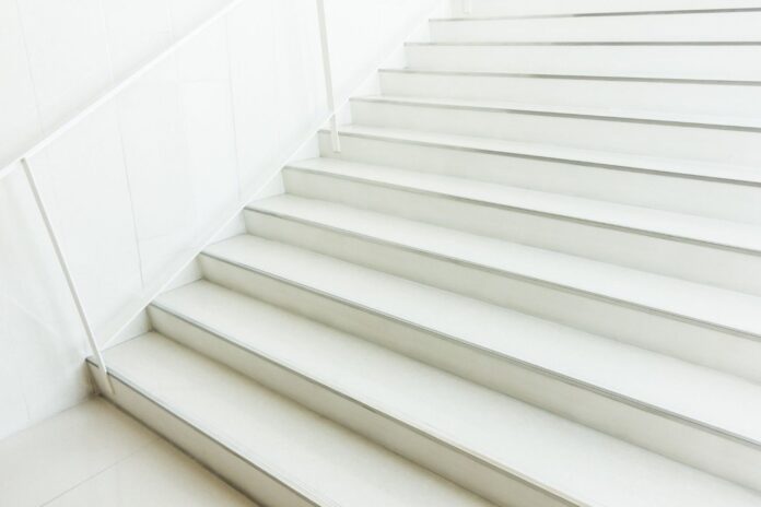 White oak stair treads